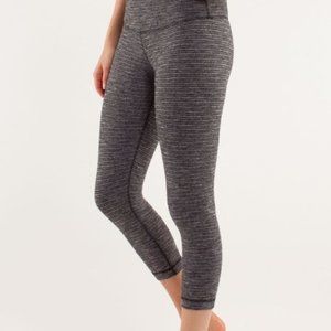 Lululemon wunder under cropped leggings